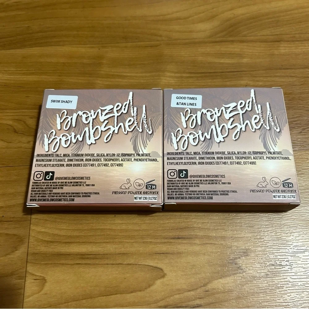 Give Me Glow Bronzed Bombshell Duo - Swim Shady and Good Times & Tan Lines